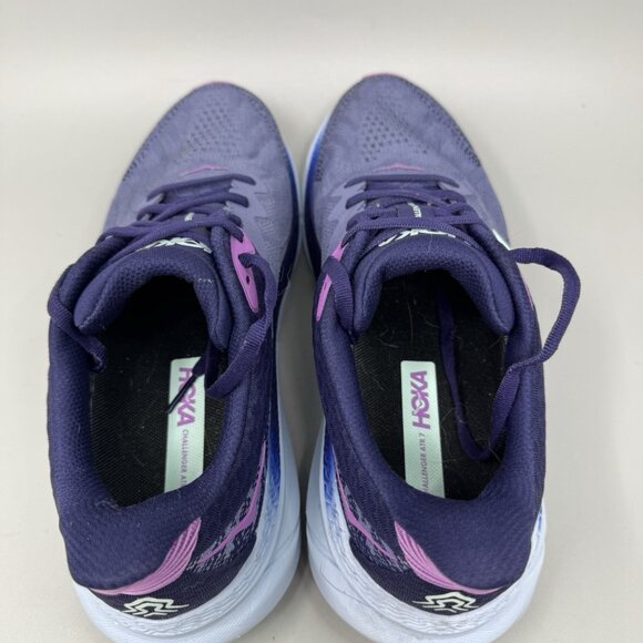 Hoka Challenger ATR 7 Trail Gray Low Running Sneaker Shoes 1134498 Womens 9.5B - Picture 7 of 9